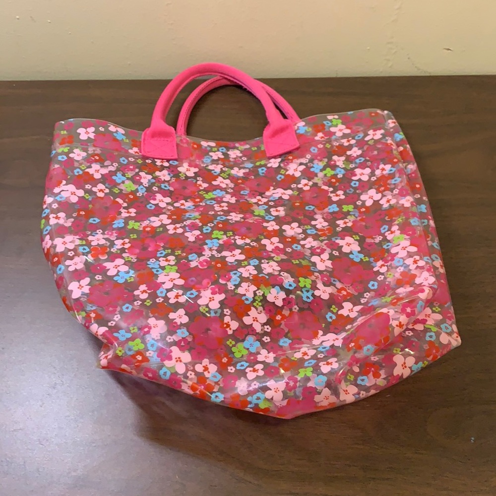 Floral Plastic Bag